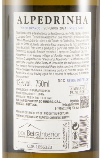 2024 Adega do Fundão Alpedrinha white