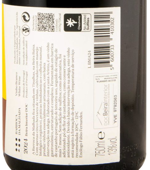 2024 Barroca da Malhada Arinto white