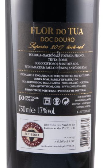 2017 Flor do Tua Superior tinto