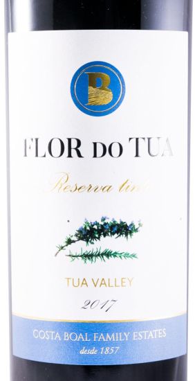 2017 Flor do Tua Reserva red