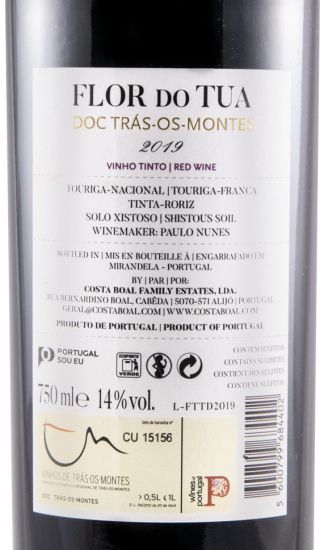 2019 Flor do Tua tinto