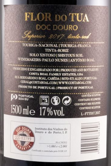 2017 Flor do Tua Superior 17 tinto 1,5L