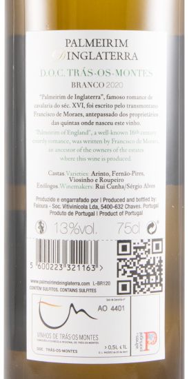2020 Palmeirim d'Inglaterra white