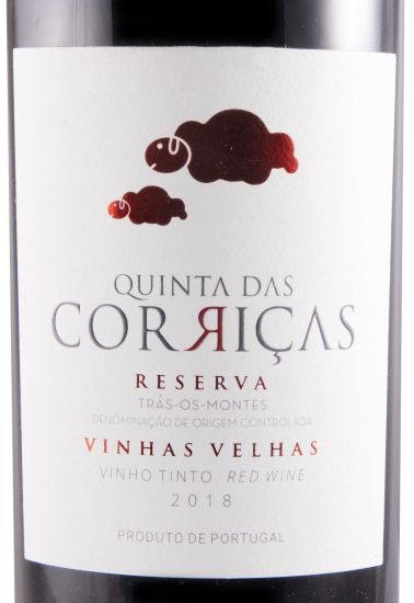 2018 Quinta das Corriças Vinhas Velhas Reserva red