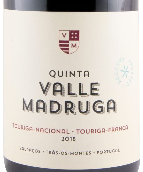 2018 Quinta Valle Madruga Touriga Nacional & Touriga Franca red