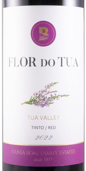 2022 Flor do Tua red (damaged label)