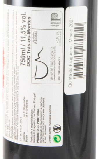 2021 Quinta do Fragueiro Mibelo red
