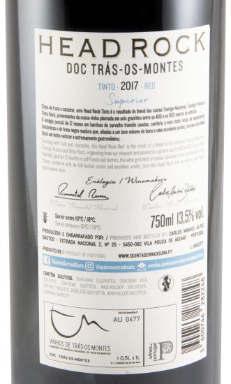 2017 Head Rock Superior tinto