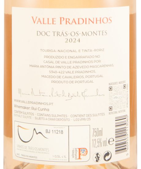 2024 Valle Pradinhos rosé