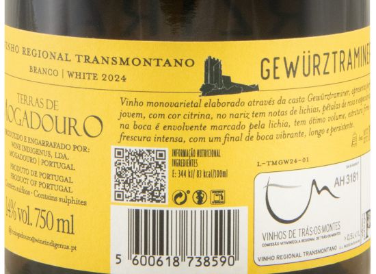 2024 Terras de Mogadouro Gewürztraminer white