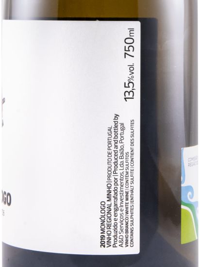 2019 Monólogo Chardonnay P706 white