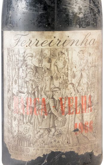 1966 Barca Velha tinto (rótulo danificado)