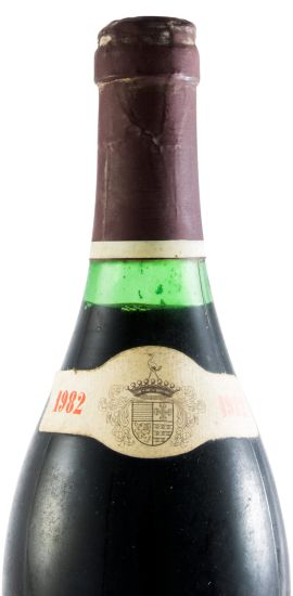 1982 Barca Velha tinto (sem rótulo)