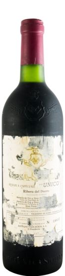 Vega-Sicilia Unico Reserva Especial N.V. tinto (rótulo danificado)