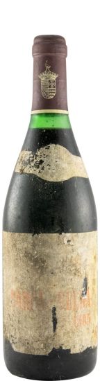 1985 Barca Velha tinto (rótulo danificado)