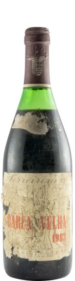 1983 Barca Velha tinto (rótulo danificado)