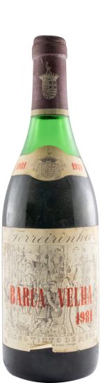 1981 Barca Velha tinto (nível baixo)