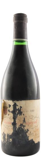 1980 Casa Ferreirinha Reserva Especial tinto (rótulo danificado)