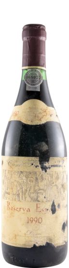 1990 Casa Ferreirinha Reserva Especial tinto (rótulo danificado)