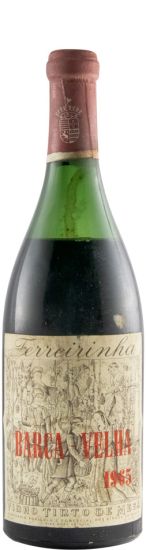 1965 Barca Velha tinto (cápsula danificada)