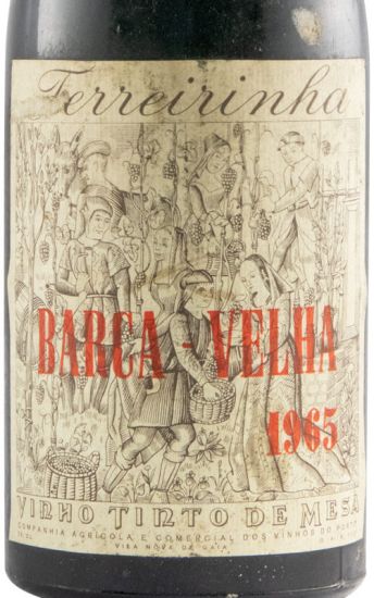 1965 Barca Velha tinto (cápsula danificada)