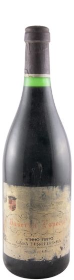 1980 Casa Ferreirinha Reserva Especial tinto (rótulo danificado)