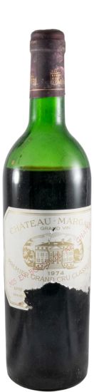 1974 Château Margaux red (damaged label)