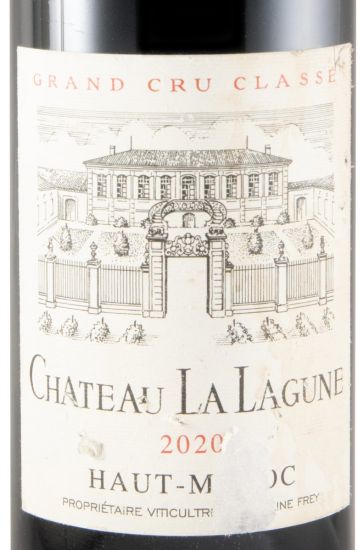 2020 Château La Lagune Haut-Médoc biológico tinto (rótulo danificado)