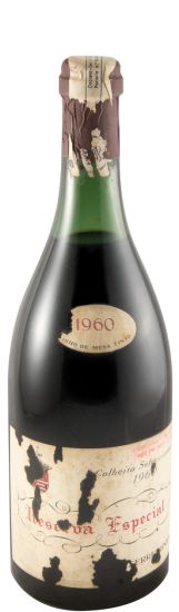 1960 Casa Ferreirinha Reserva Especial tinto (rótulo danificado)