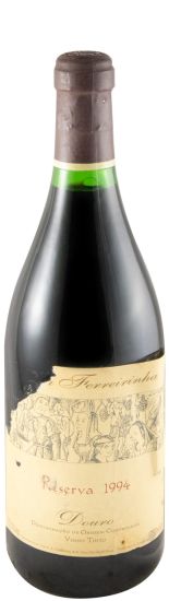 1994 Casa Ferreirinha Reserva tinto (rótulo danificado)