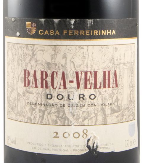 2008 Barca Velha red (damaged label)