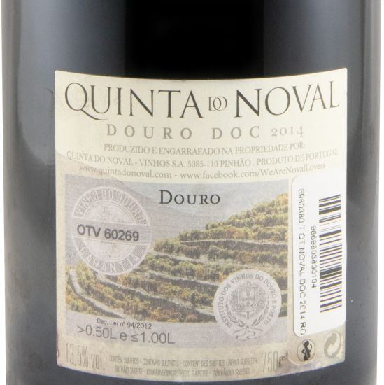 2014 Quinta do Noval red (damaged label)