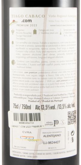 2023 Tiago Cabaço .Com Premium red (damaged label)