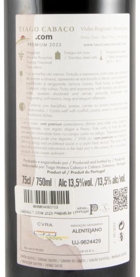 2023 Tiago Cabaço .Com Premium red (damaged label)