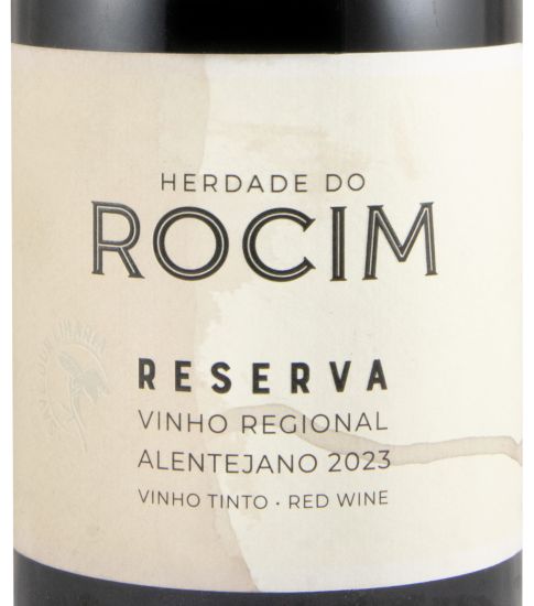 2023 Herdade do Rocim Reserva tinto (rótulo danificado)