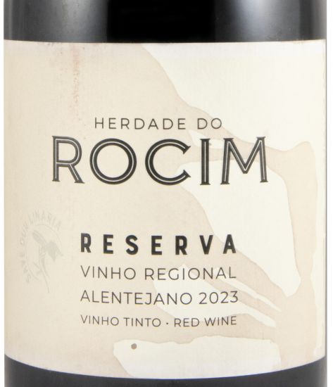 2023 Herdade do Rocim Reserva red (damaged label)