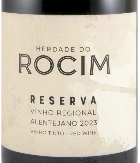 2023 Herdade do Rocim Reserva red (damaged label)