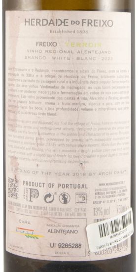 2023 Herdade do Freixo Terroir white (damaged label)
