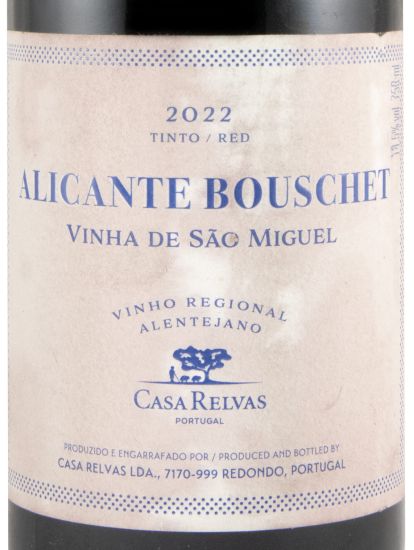 2022 Casa Relvas Alicante Bouschet red (damaged label)