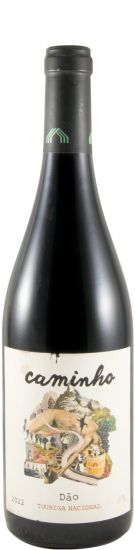 2022 Caminho Touriga Nacional red (damaged label)