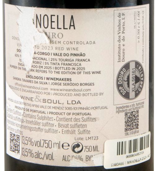2023 Manoella red (damaged label)