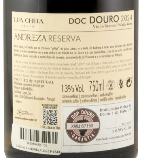 2024 Andreza Reserva white (damaged label)