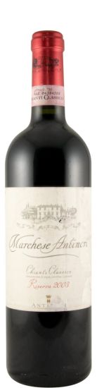 2003 Marchese Antinori Chianti Classico Riserva red (damaged label)