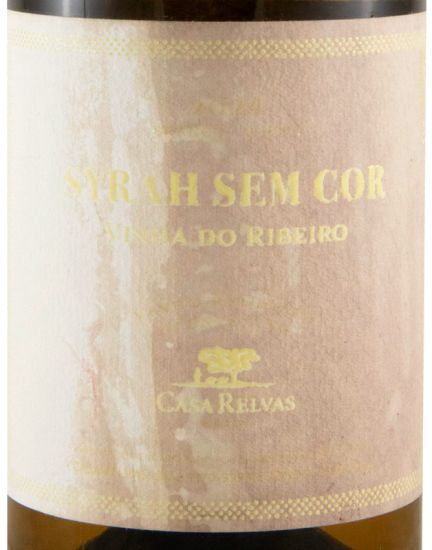2024 Casa Relvas Syrah Sem Cor white (damaged label)