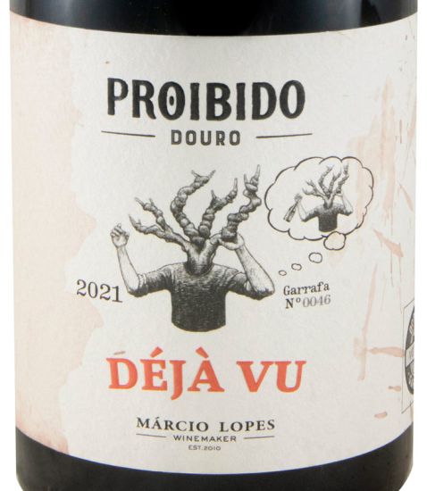 2021 Proibido Déjà Vu red (damaged label)