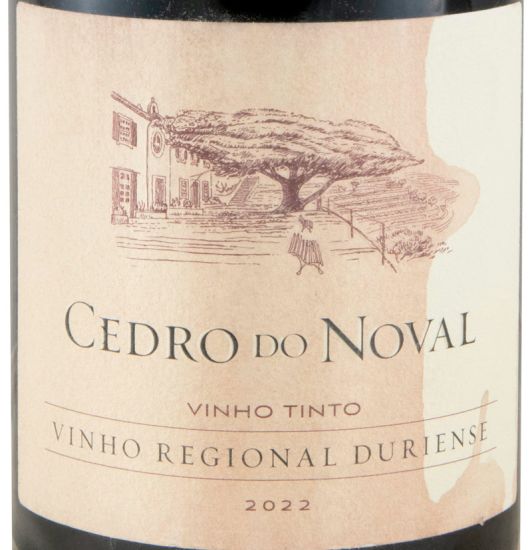 2022 Cedro do Noval tinto (rótulo danificado)