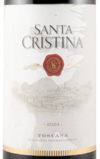 2024 Santa Cristina red (damaged label)
