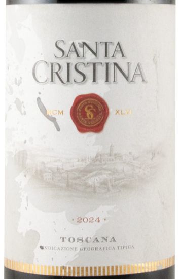 2024 Santa Cristina tinto (rótulo danificado)