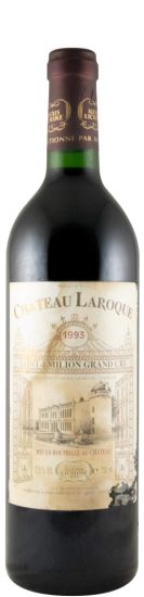 1993 Château Laroque Saint-Émilion tinto (rótulo danificado)