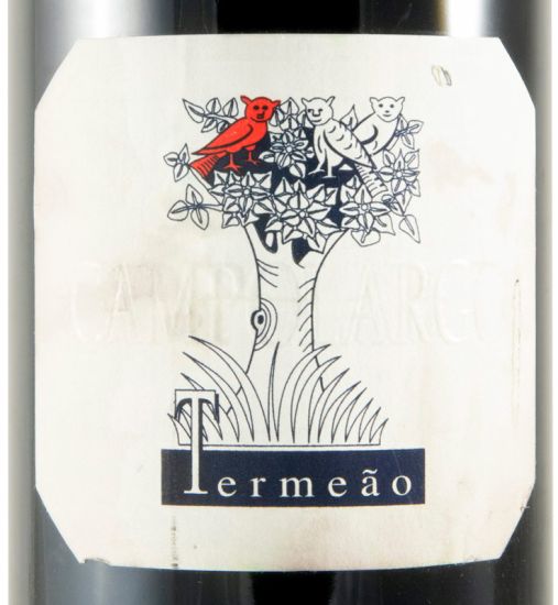 2008 Campolargo Termeão Pássaro Vermelho red (damaged label)
